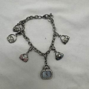 Citizens Eco Drive purse charm bracelet watch